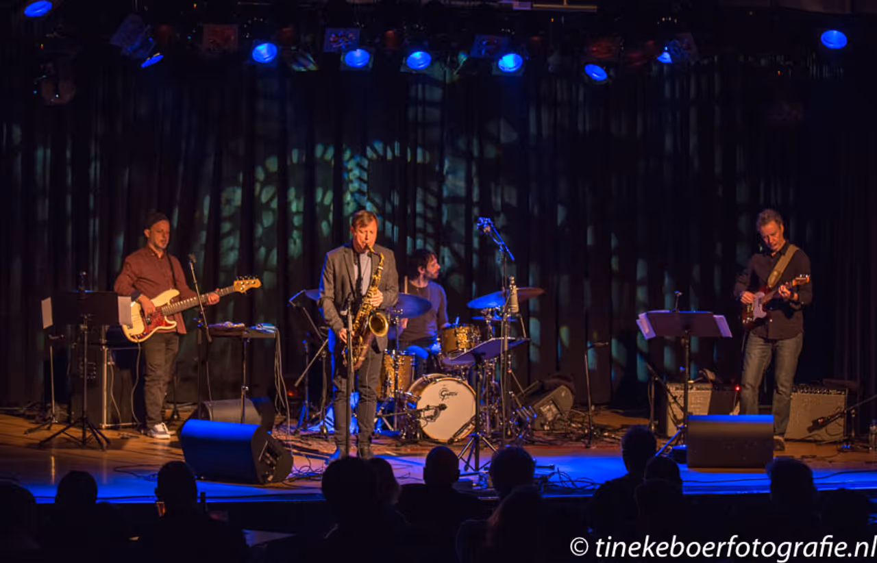 afbeelding van lichtshow Chris Potter