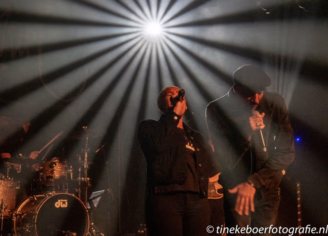 afbeelding van lichtshow Postmen
